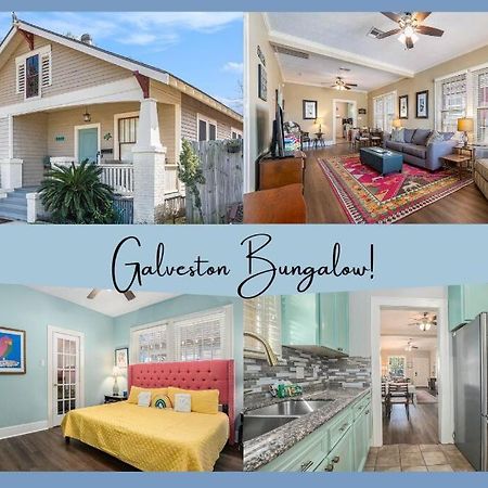 Beachy Bungalow! 2Bd, King Bed Galveston Luaran gambar
